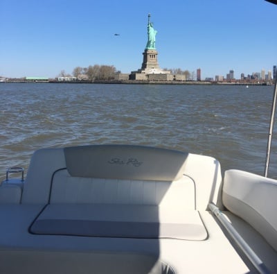 Yacht 15 cockpit aft