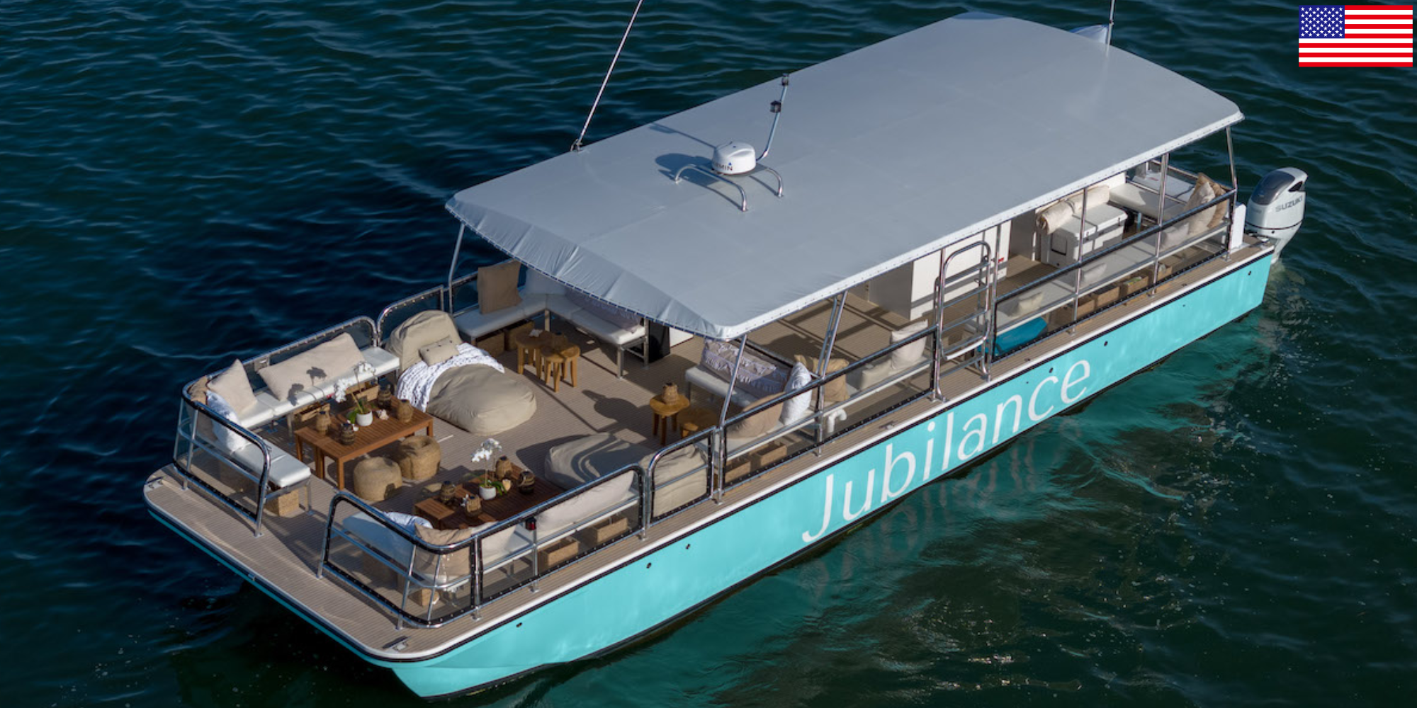 50' 2023 Jubilance (2-49 Guests) + Beach Club + 2 Seabobs Image 1