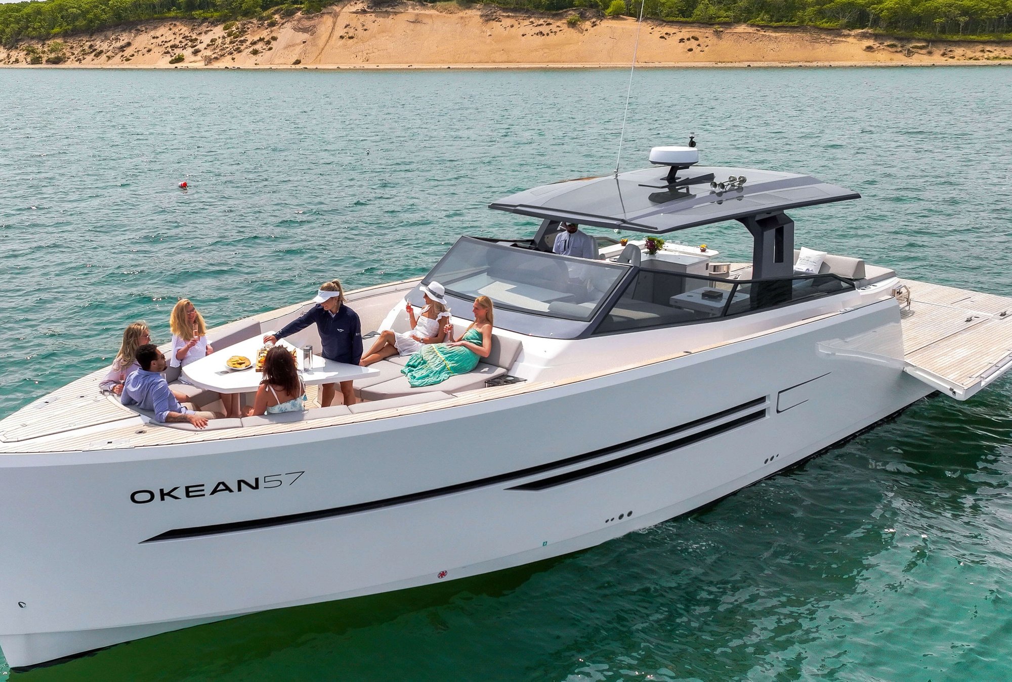 57' 2024 Okean Yacht Charter