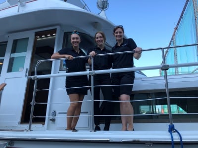 Yacht 61 crew