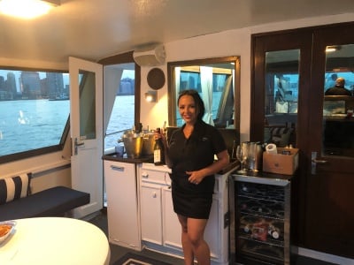 Yacht 61 galley