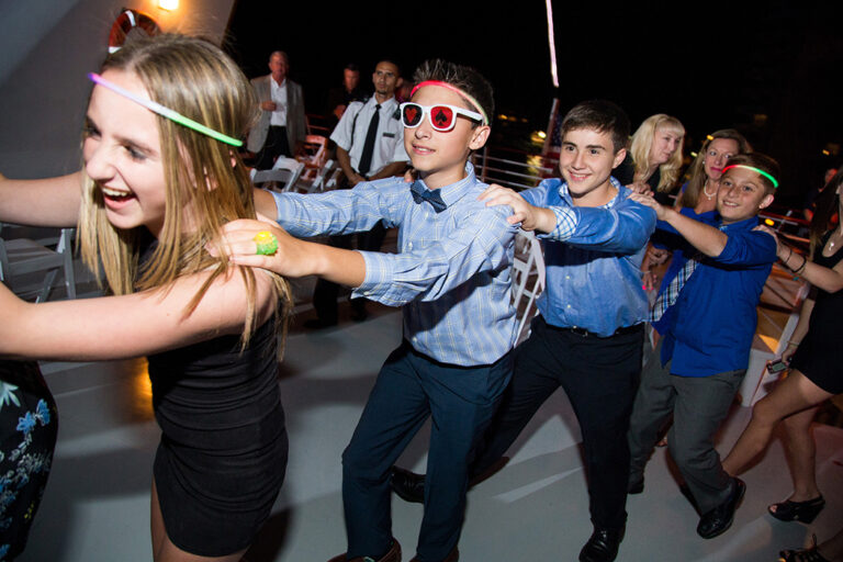 Entertainment is everything at a bat-mitzvah party 
