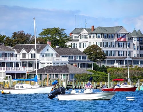 Martha's Vineyard in the summer