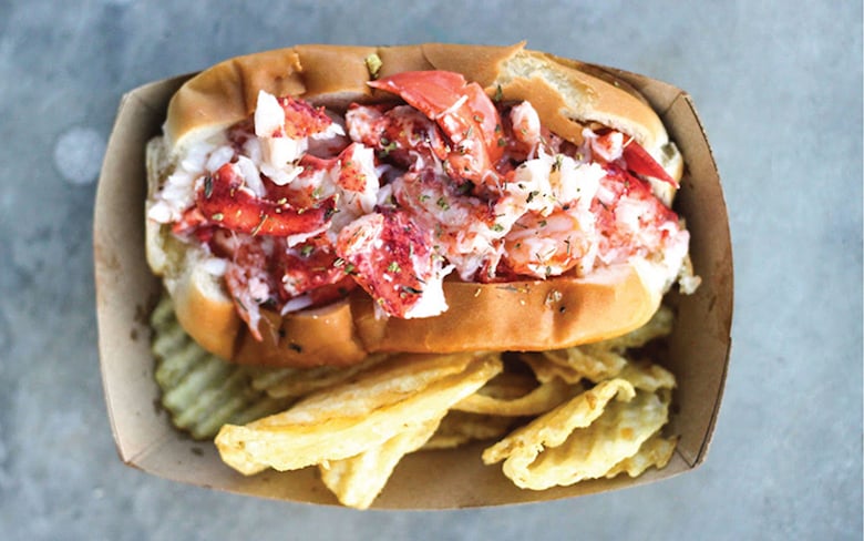 Inlet Seafood lobster roll