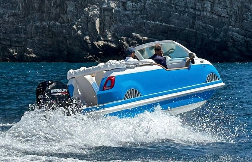 16’ 2024 Fiat 500 Water Taxi/Tubing Car Boat