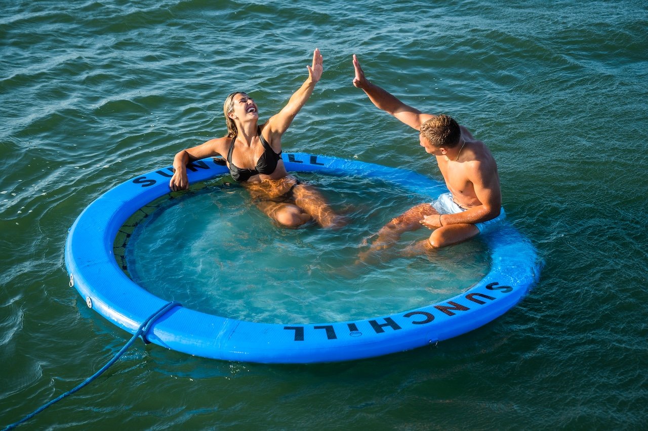 Sun Chill Floating Lily Pad