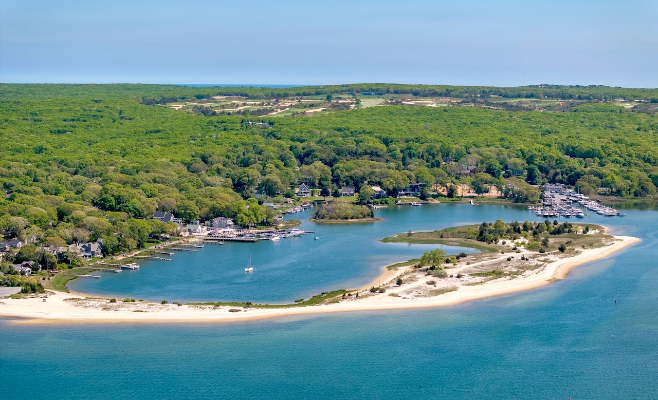 Yacht Hampton Marina Sag Harbor New York