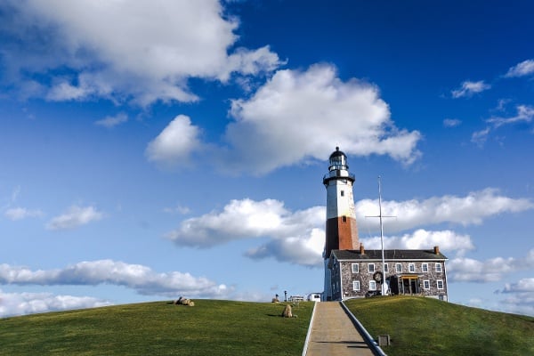 Our yachts can take you to the Montauk Lighthouse 